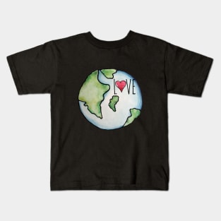 Love mother EARTH Kids T-Shirt